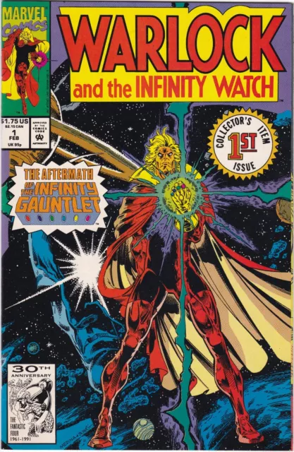 Warlock and the Infinity Watch #1 1992  Marvel NM-  Infinity Gauntlet