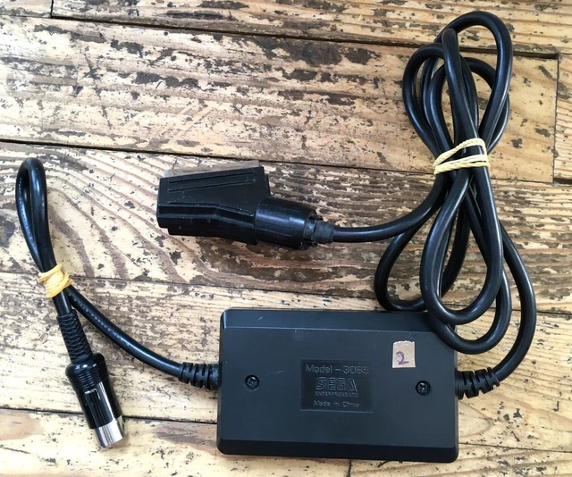 Câble Péritel RGB Sega - Pour Megadrive 1 Et Master System - SCART 3085 (Occasion)
