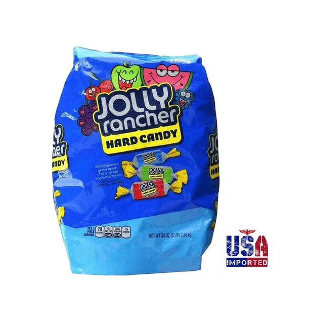 JOLLY RANCHER HARD Candy, (2.26kg) Assorted Fruit Flavoured Bulk