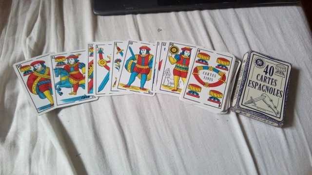 Jeu De 40 Cartes Espagnoles Tauromachie – Cristobal Masso, édition Barcelone, Estampes