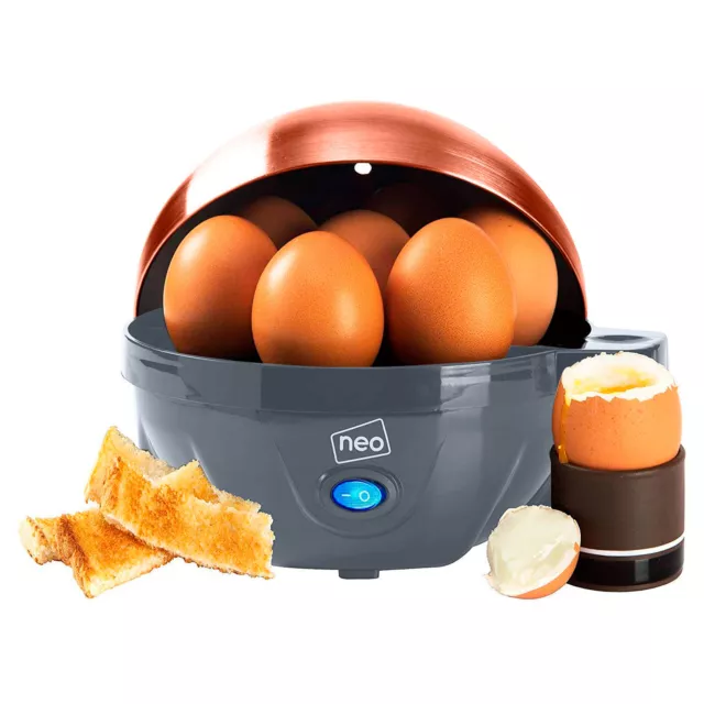 Neo Electric Egg Cooker Boiler Poacher & Steamer Fits 7 Eggs - Refurbished