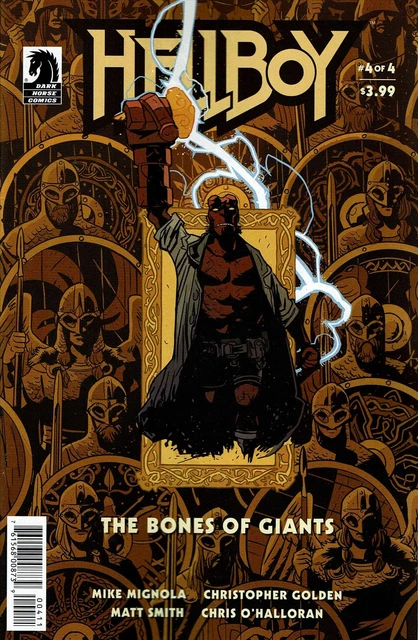 Hellboy: The Bones of Giants (2nd Series) #4 VF/NM; Dark Horse | Mignola - we co