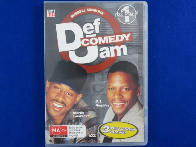 Def Comedy Jam All Stars 1 - DVD - Region 4 - Fast Postage !!