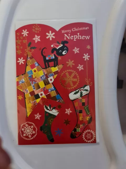 nephew Christmas card