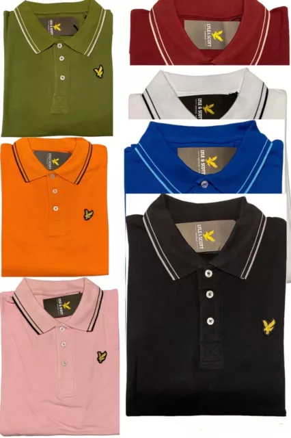 Lyle And Scott Brand New Elegant Short Sleeve Polo Shirt