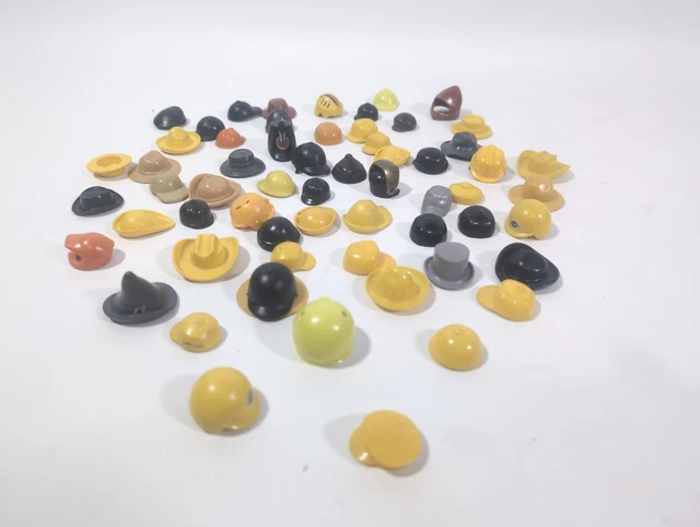 Playmobil Lot 19 Accessoires : Casques, Chapeaux, Casquettes City Life – Neuf