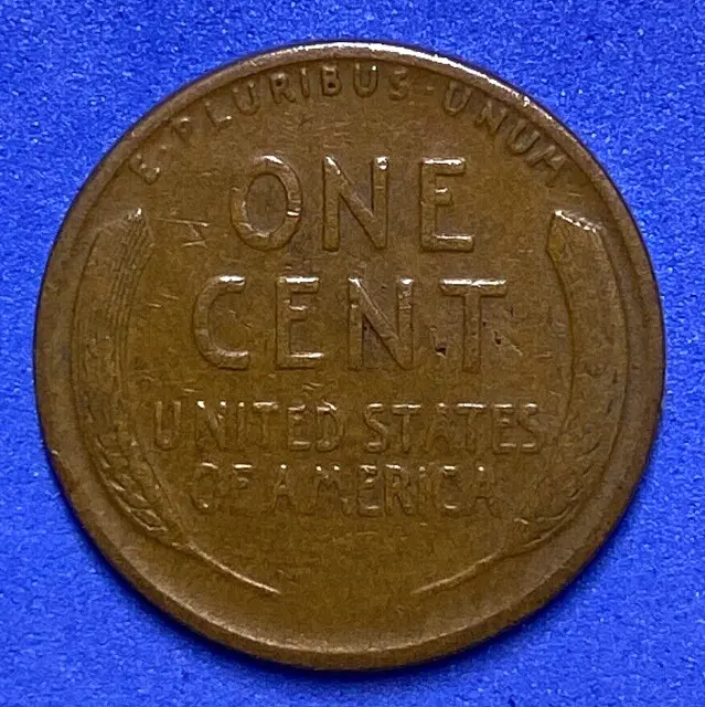1930-S USA Lincoln Head One Penny - 1930 S Small US Wheat 1 Cent - FFF 3