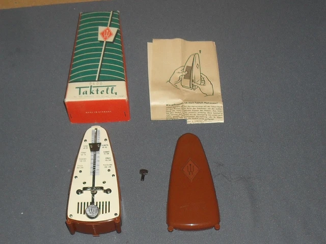 Vintage Taktell Wittner Prazision 6" metronome No. 831 from West Germany