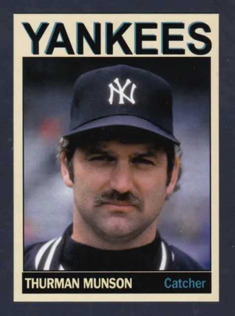 Thurman Munson '79 New York Yankees MC Private Stock #45 / NM+ FREE SHIPPING