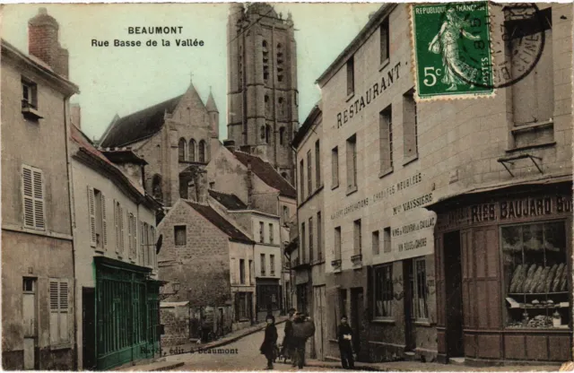 CPA Beaumont Rue Basse de la Vallee (1319338)