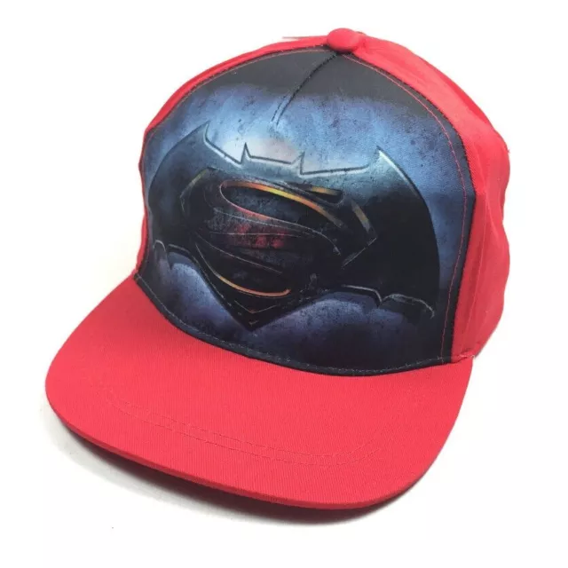 Batman v Superman Cappello con visiera Baseball Ragazzi Rosso