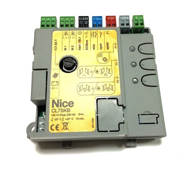 Carte Centrale De Rechange NICE SP102A Pour Portail A400 2 Moteurs 230V - 7