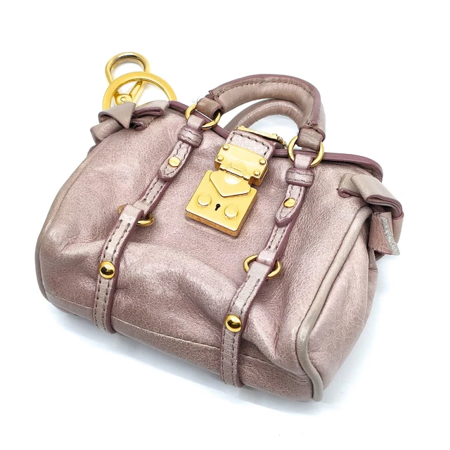 Miu Miu Key Ring Purple 2245349 Miu Miu Key Ring Purple 2245349