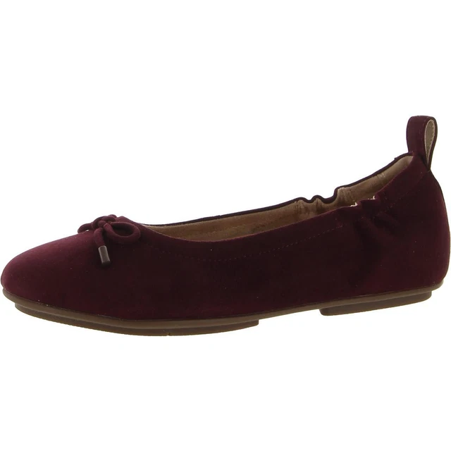 Fitflop Womens Allegro Bow Red Bow Ballet Flats Shoes 11 Medium (B,M) BHFO 9830
