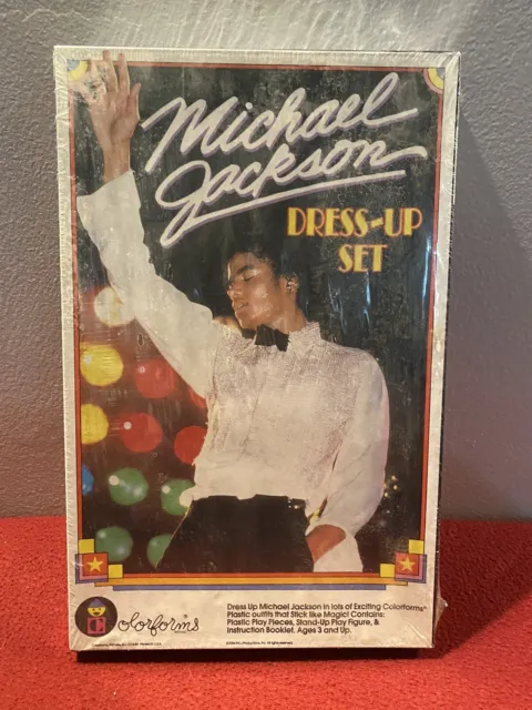 Vintage Original 1984 Michael Jackson Sealed Colorforms Set