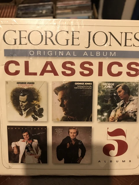 GEORGE JONES ORIGINAL Album Classics 5CD Box Set £6.50 - PicClick UK