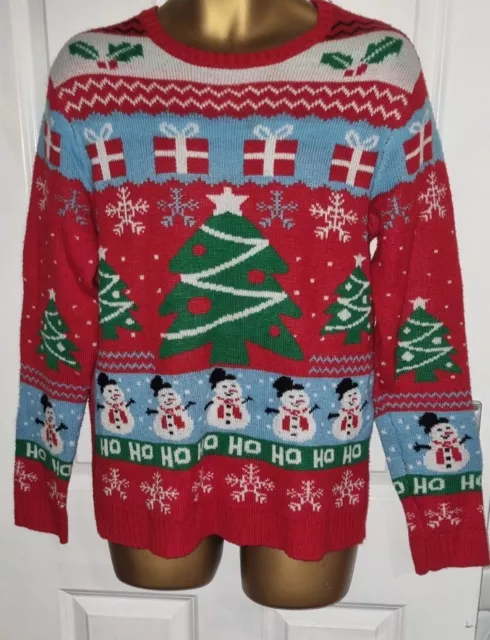 Mens Womens Kids Family Christmas Jumper Unisex Xmas Knit Sweater Novelty