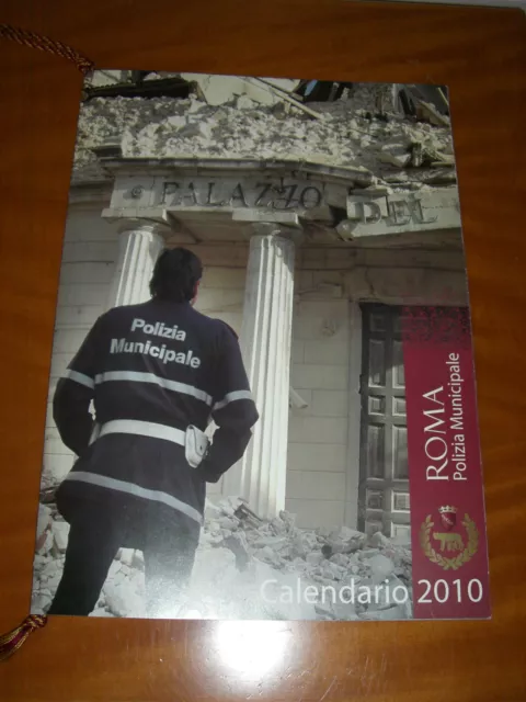 Calendario Polizia Municipale di Roma anno 2010