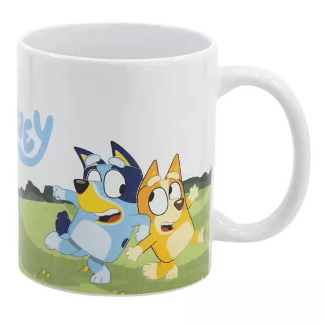 Bluey und Bingo Kinder Teetasse Tasse Kakaotasse Geschenkidee 325 ml