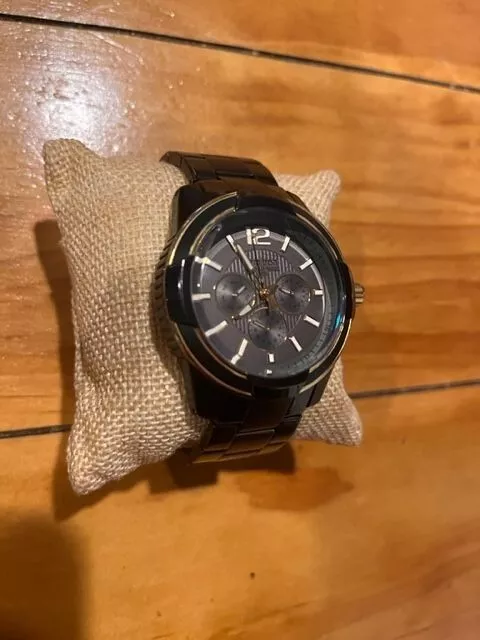 Armitron Men's Watch 20/4910DG Gold Black Dial Quartz 45mm Stainless Steel