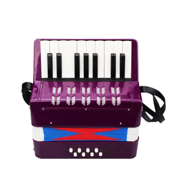 Kids Children Accordion 17-Key 8 Bass Mini Small Accordion