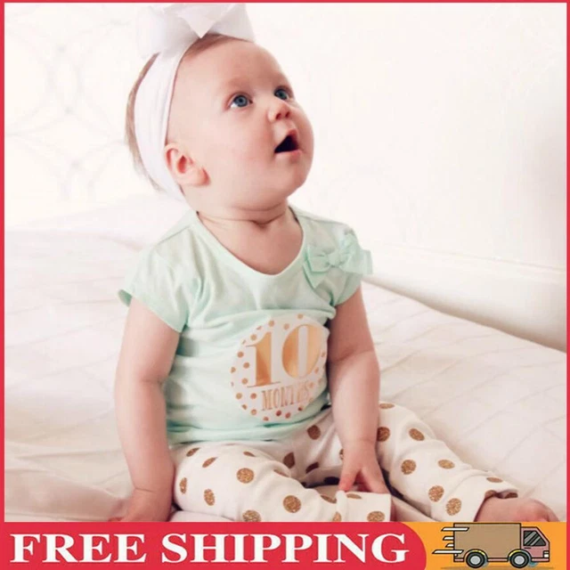 Newborn Baby Monthly Stickers Pregnant Women 1-12 Milestone Memory Photo Props