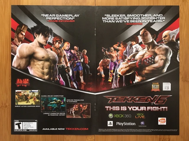 B2ポスター 鉄拳6 PS3/XBOX360 Amazon | 鉄拳6(通常版) - Xbox360 | ゲームソフト