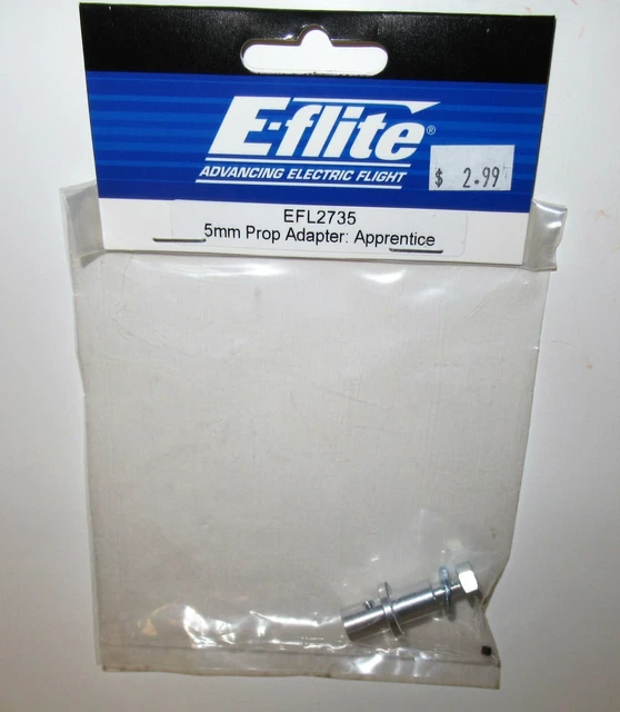 E-flite Prop Adapter 5mm: Apprentice #EFL2735 NIP