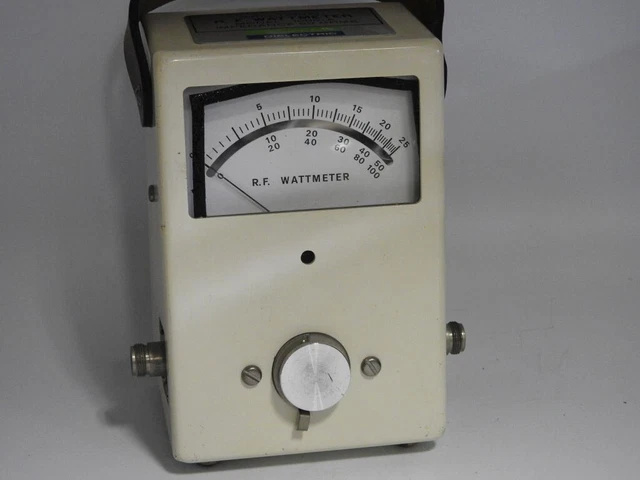 Dielectric Tech 1000 In-Line Rf Wattmeter In Fitted Case - Just Like The Bird 43