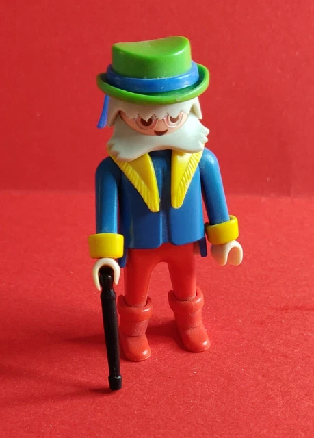 Figurine PLAYMOBIL Grand-Père Salon - Époque 1900 (Réf. J394/5310) - Incomplet - Occasion