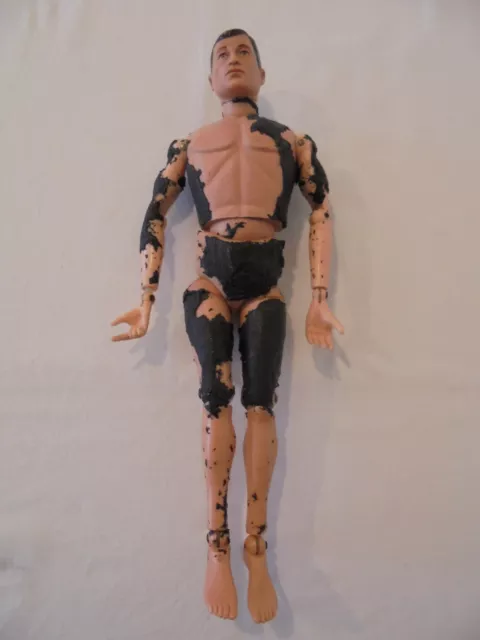 Vintage Palitoy Action Man Figure With Painted Hair - Dated 1964
