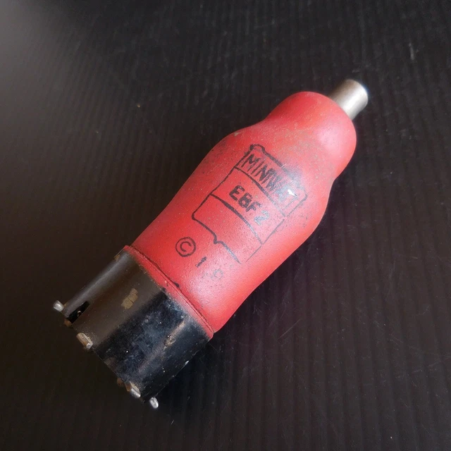 ANCIEN LAMPE TSF Electron Tube tung sol US militaire post ww2 1953 JTL