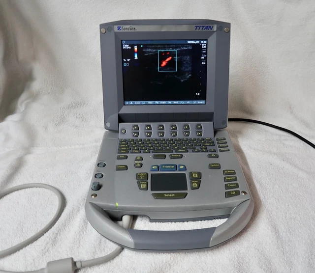 Sonosite Titan Portable Ultrasound Machine With Three Probes Tranducers