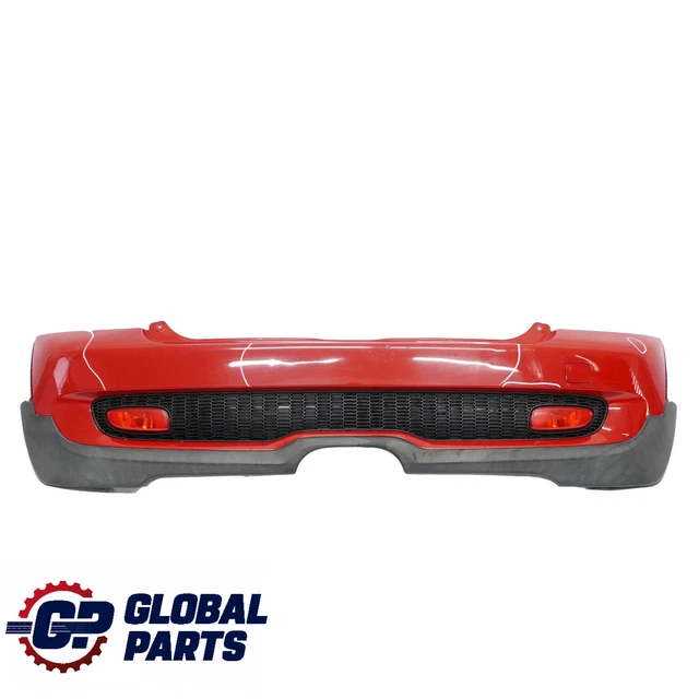MINI COOPER S R56 R57 Complete Rear Bumper Trim Panel Chili Red - 851 £ ...