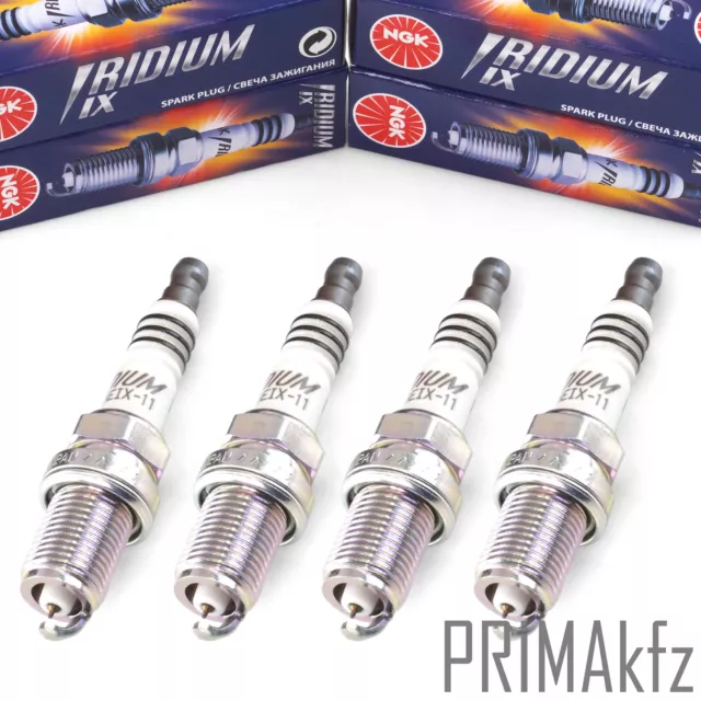 4x NGK IRIDIUM IX Zündkerzen BKR6EIX-11 3764 für Ford Galaxy Scorpio Jaguar