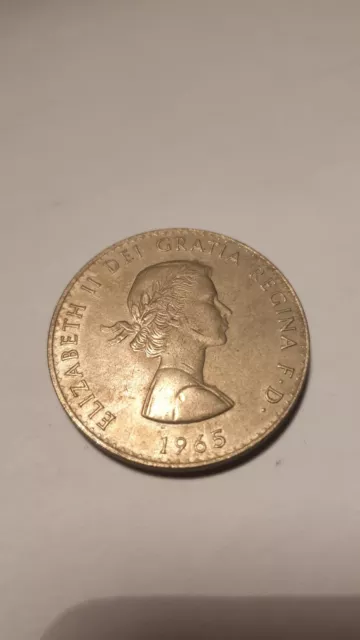 Queen Elizabeth II 1965 Commemorative Sir Winston Churchill Coin