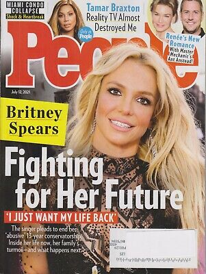 People July 12, 2021 Britney Spears Fighting For Her Future   (Magazine: Celebri
