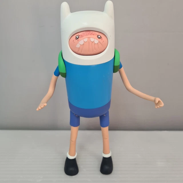 ADVENTURE TIME DELUXE Finn Changing Faces 26cm 10in Figure 2011 EUR 22 ...