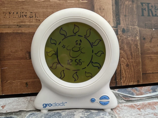 Reloj despertador luz nocturna GroClock Sleep Trainer HJ008