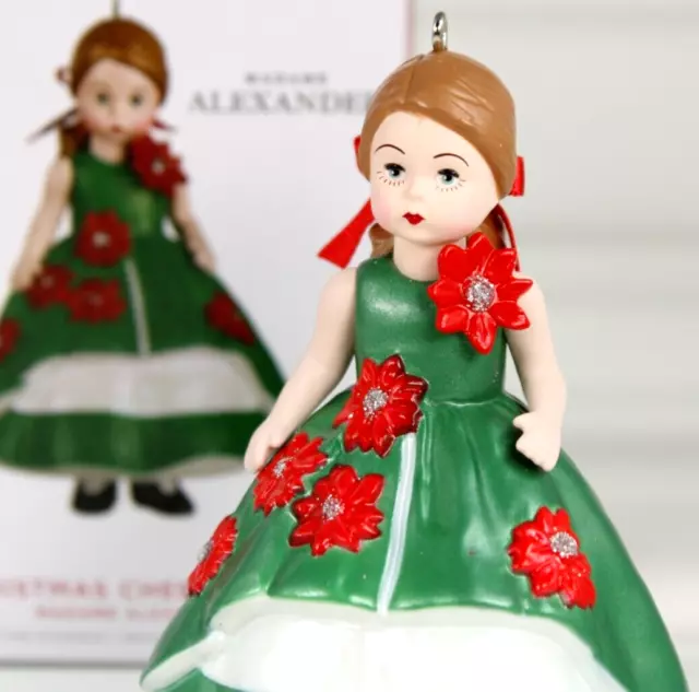 Hallmark Christmas Cheer Wendy Doll Madame Alexander Christmas Ornament 2022 New
