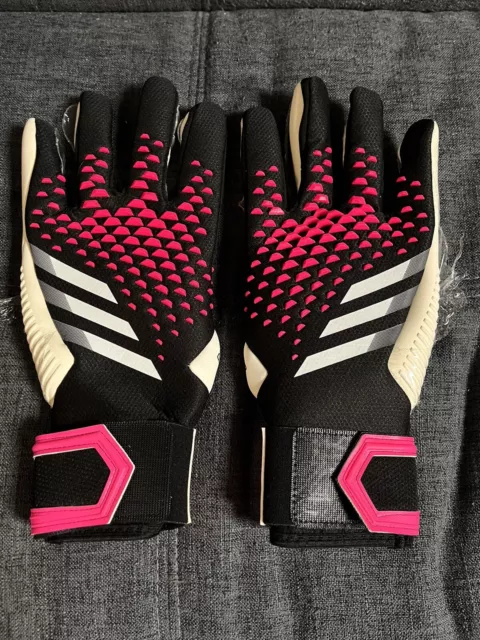 NEW ADIDAS ACE Zones Fingertip Goalkeeper Gloves UK Mens Size 12