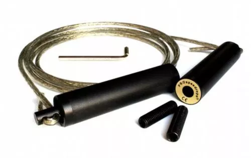 PROspeedrope® Profi Springseil GOLD, Hüpfseil, speed skipping rope