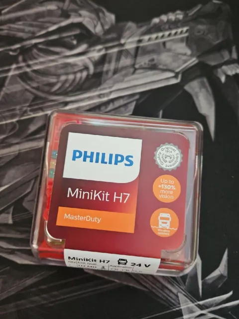 Philips MiniKit MasterDuty Coffret neuf ampoules H7 24V - PHILIPS (69590830)