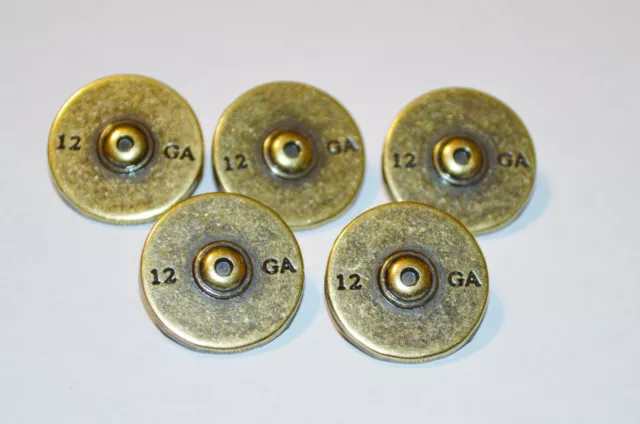 5 12 Messgerät Schrotflinte Muschel Rivetback Concho 1.9cm Enmon Leder Handwerk