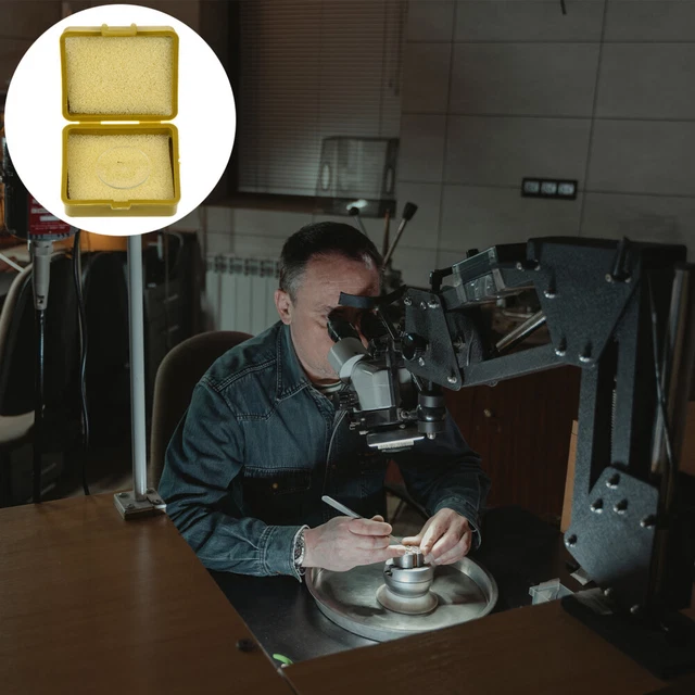 MICROSCOPE EYEPIECE MICROMETER Graticules Microscope Calibrating Ruler ...