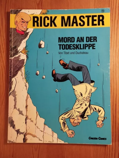 Rick Master Comic Nr. 18, Mord an der Todesklippe, 1. Auflage 1991, Carlsen