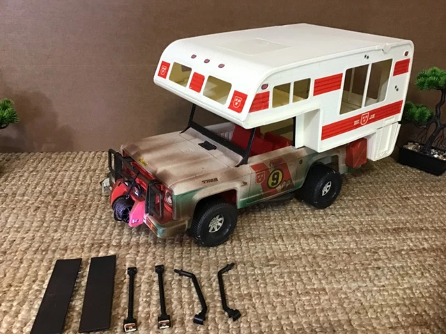 Big Jim – Voiture Mange-Obstacles Mattel – 1985 – Neuf – Parfait état