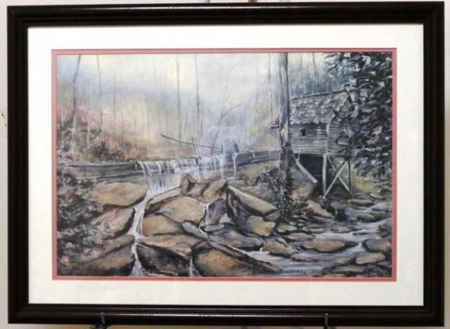 Mack Brindle  "Blackberry Winter" 1989 S/N Smokey Mountains #431