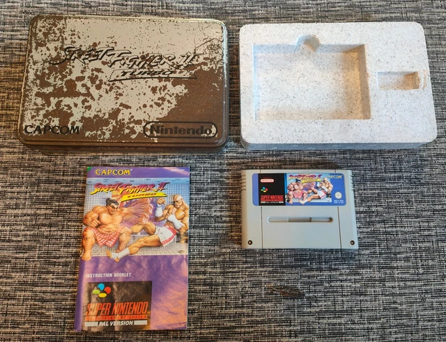 Super Street Fighter 2 – Pochette Claire Originale Japon Pour Super Famicom, Bon état