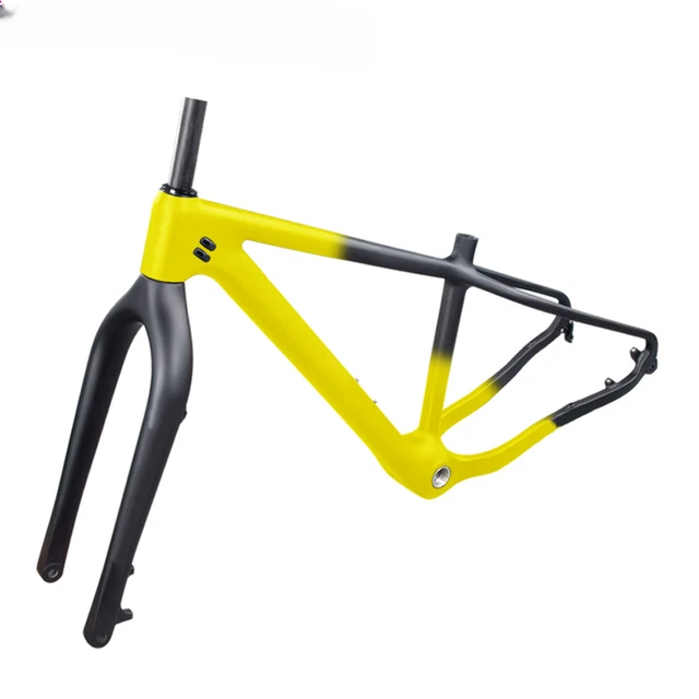 carbon fat bike frameset